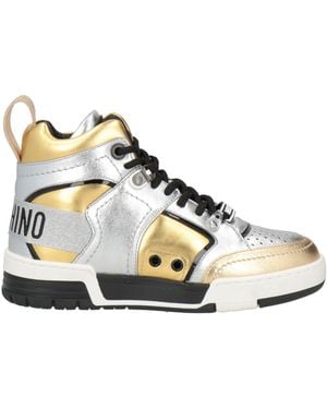 Moschino Trainers Textile Fibres - Natural
