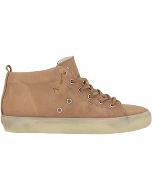 Leather Crown Sneakers Leather - Brown