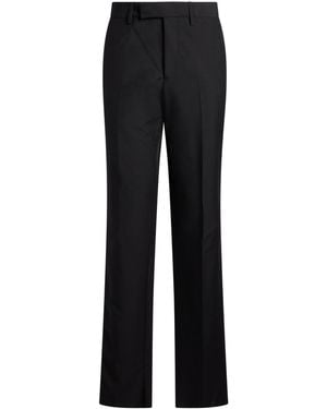 Burberry Trousers Wool, Mohair Wool - Black
