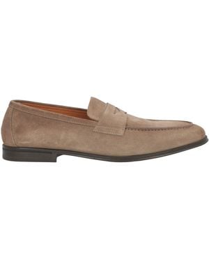 Doucal's Nottingham Loafers Leather - Grey