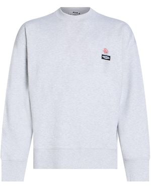 MSGM Sweatshirt Cotton - Blue
