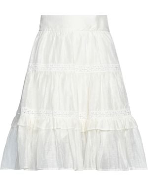 Sandro Mini Skirt - White