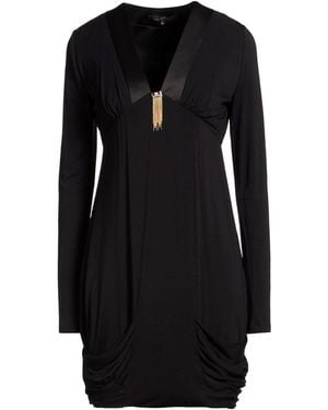 Elisabetta Franchi Mini Dress Viscose, Elastane - Black