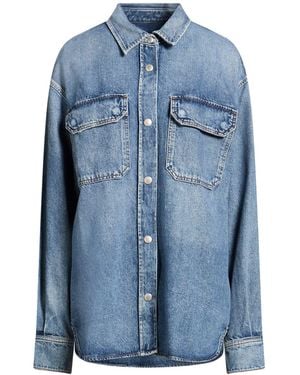 Agolde Denim Shirt Recycled Cotton, Recycled Lyocell - Blue