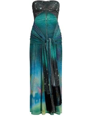 Mirae Maxi Dress Polyester, Nylon, Elastane - Green