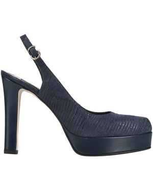 Andrea Pinto Midnight Pumps Kidskin - Blue