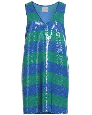 CROCHÈ Mini Dress - Blue
