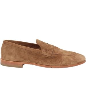 LEMARGO Camel Loafers Leather - Brown