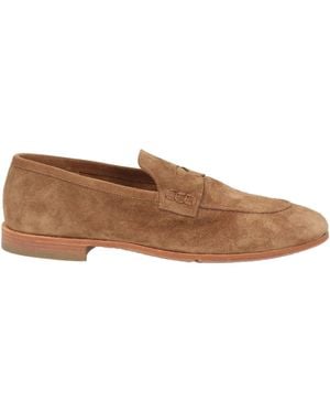 LEMARGO Camel Loafers Leather - Brown