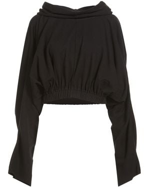 Rick Owens Sweatshirt Cotton - Black