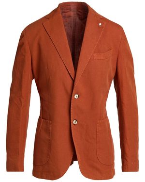 L.B.M. 1911 Blazer Linen, Cotton - Red