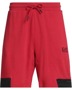 EA7 Shorts & Bermuda Shorts - Red