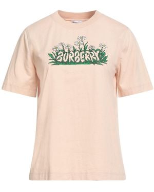 Burberry T-Shirts - Natural