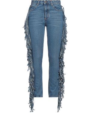 Alanui Pantaloni Jeans - Blu