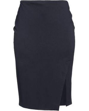 Caractere Midnight Midi Skirt Viscose, Polyamide, Elastane - Blue