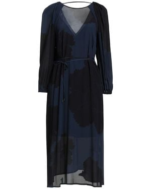 MEIMEIJ Midnight Midi Dress Viscose - Blue