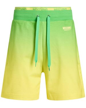 Moschino Lime Shorts & Bermuda Shorts Cotton, Elastane - Yellow