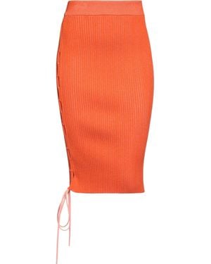 Off-White c/o Virgil Abloh Cut-Out Skirt - Orange