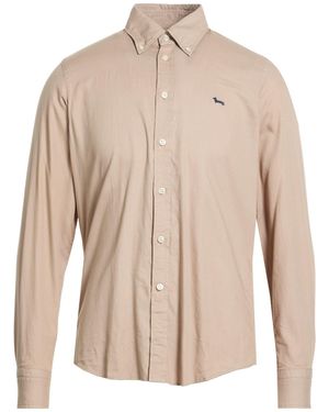 Harmont & Blaine Khaki Shirt Cotton - Natural