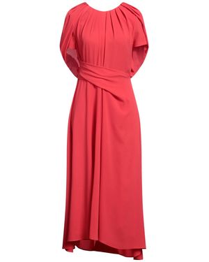Talbot Runhof Vestito Midi - Rosso