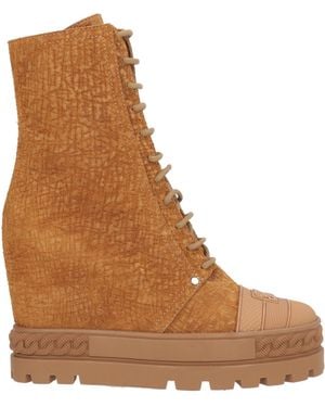 Casadei Ankle Boots Leather - Brown