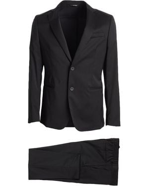 Tonello Suit Virgin Wool - Black
