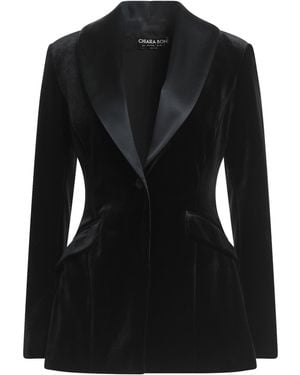 La Petite Robe Di Chiara Boni Blazer Polyester, Polyamide, Elastane - Black