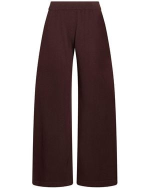 Canessa Chocolate Trousers Cashmere - Purple