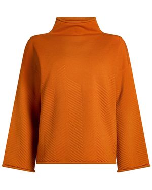 Liviana Conti Rollkragenpullover - Orange