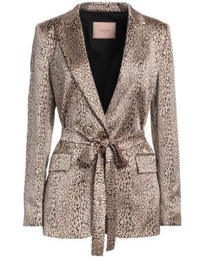 Twin Set Blazer - Brown