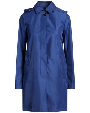 Moorer Overcoats & Trench Coats - Blue