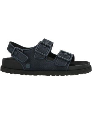 1774 BIRKENSTOCK Midnight Sandals Cotton, Polyester, Polyamide, Elastane - Black