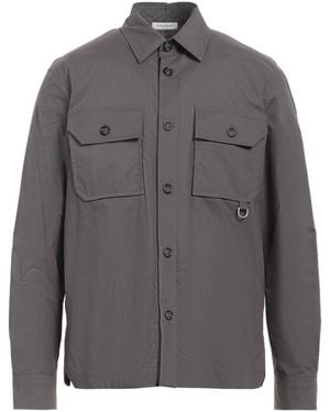 Paolo Pecora Lead Shirt Cotton, Elastane - Grey