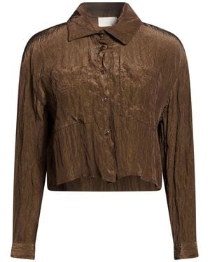 ViCOLO Shirt Viscose, Nylon - Brown