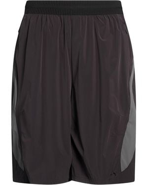PUMA Shorts & Bermuda Shorts Polyamide, Elastane - Black