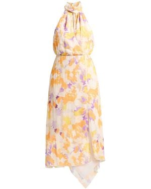 Patrizia Pepe Midi Dress - Metallic