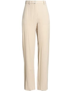 Lanvin Trousers Viscose, Wool - Natural