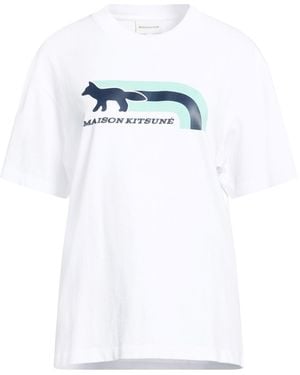 Maison Kitsuné T-Shirt Cotton - White