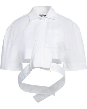 Jacquemus Shirt Cotton, Elastane - White