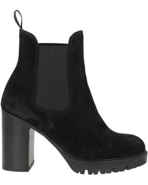 Frau Ankle Boots Leather - Black
