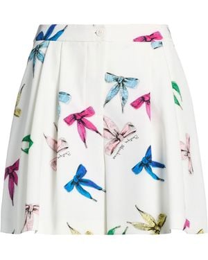 Moschino Shorts & Bermuda Shorts Polyester, Elastane - White