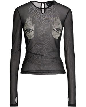 John Richmond Top Nylon, Elastane - Black