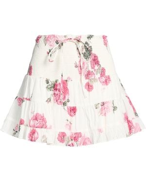 LoveShackFancy Mini Skirt Cotton - Pink