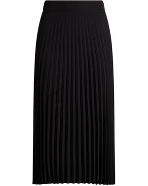Haveone Midi Skirt Polyester, Elastane - Black