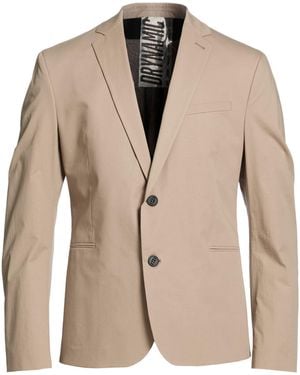 DRYKORN Taupe Blazer Cotton, Elastane - Natural