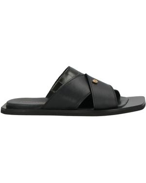 Giovanni Conti Sandals Calfskin - Black