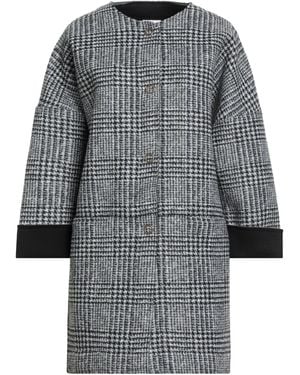 Deha Coat Viscose, Polyester, Wool - Gray