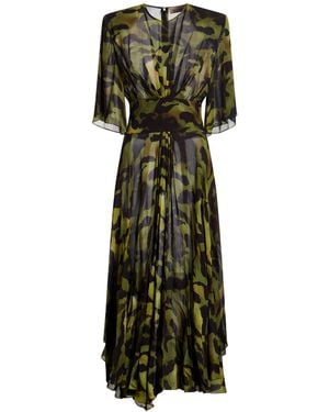 Alexandre Vauthier Vestido Midi - Verde