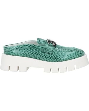 Rucoline Emerald Mules & Clogs Goat Skin - Green