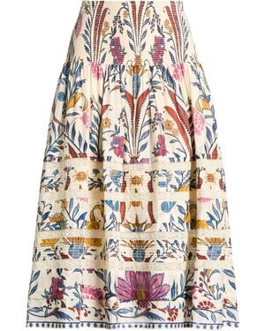 FARM Rio Midi Skirts - White